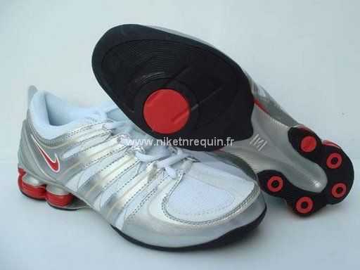 Bon Argenteet Blanc Nike Shox R5